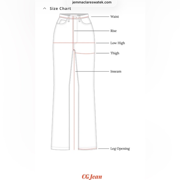 JEM (aka Lykke Wullf) CG Jeans in Striped Hickory size 4 - Picture 11 of 11